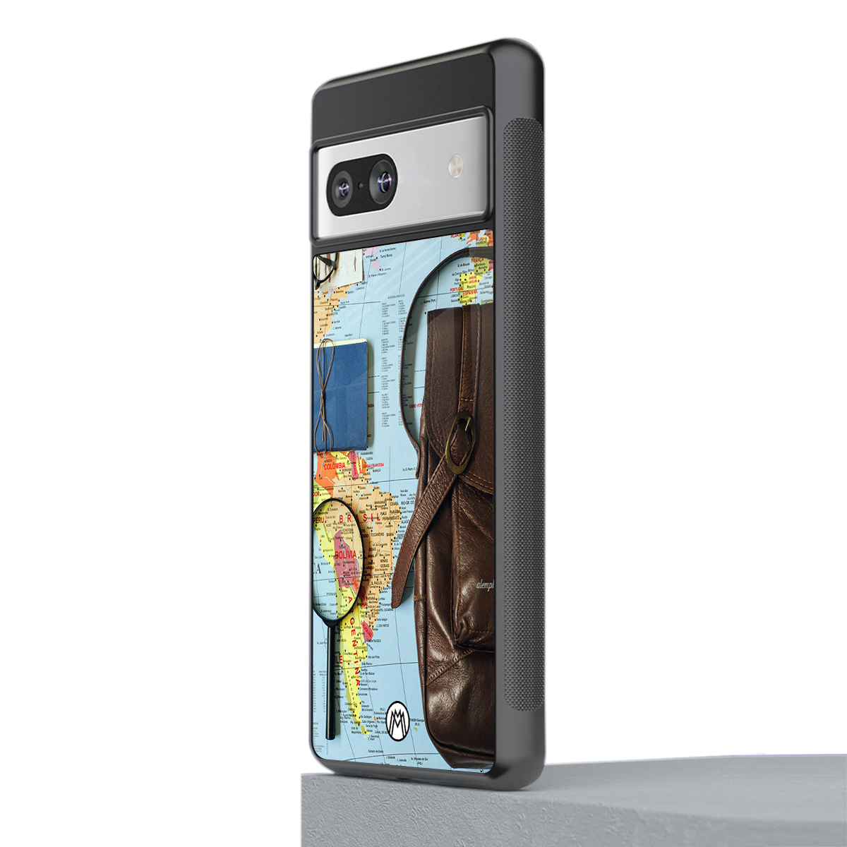 wanderlust back phone cover | glass case for Google Pixel 7A