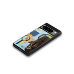 wanderlust back phone cover | glass case for google pixel 8 pro