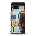 wanderlust back phone cover | glass case for Google Pixel 8