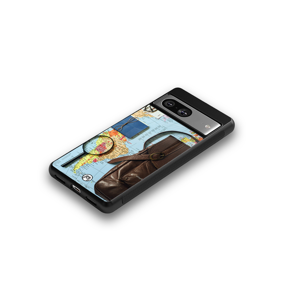 wanderlust back phone cover | glass case for Google Pixel 8