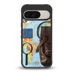 wanderlust back phone cover | glass case for google pixel 9