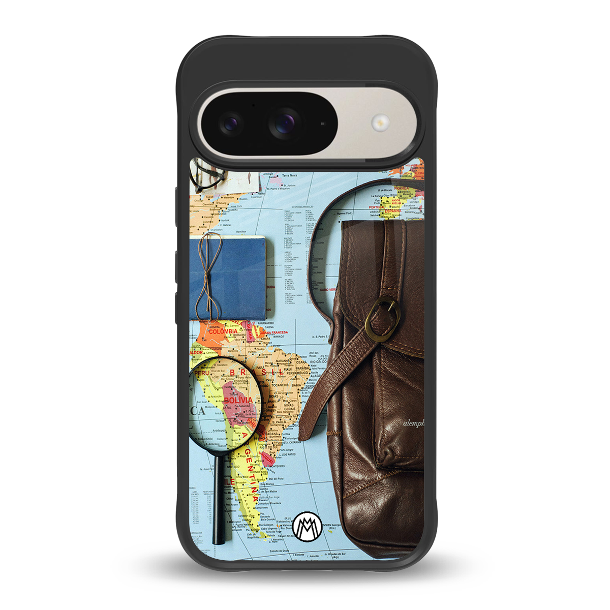 wanderlust back phone cover | glass case for google pixel 9