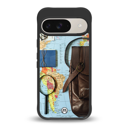 wanderlust back phone cover | glass case for google pixel 9
