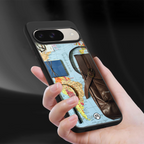 wanderlust back phone cover | glass case for google pixel 9