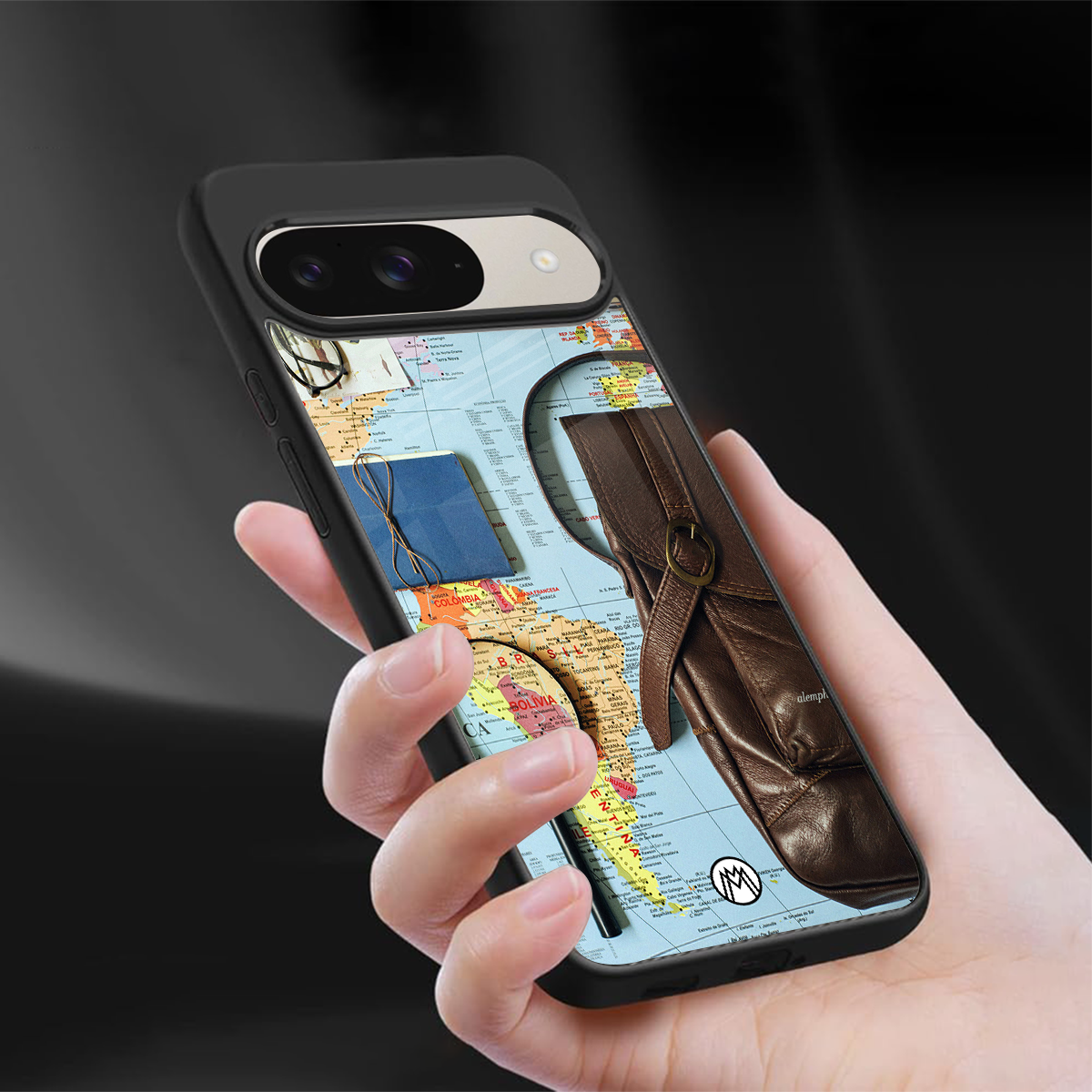 wanderlust back phone cover | glass case for google pixel 9