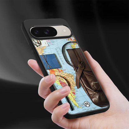 wanderlust back phone cover | glass case for google pixel 9