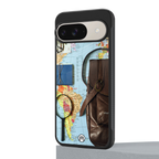 wanderlust back phone cover | glass case for google pixel 9