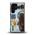 wanderlust back phone cover | glass case for samsung galaxy s23 ultra