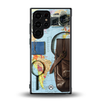 wanderlust back phone cover | glass case for samsung galaxy s23 ultra