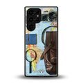 wanderlust back phone cover | glass case for samsung galaxy s25 ultra