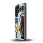 wanderlust back phone cover | glass case for samsung galaxy s25 ultra