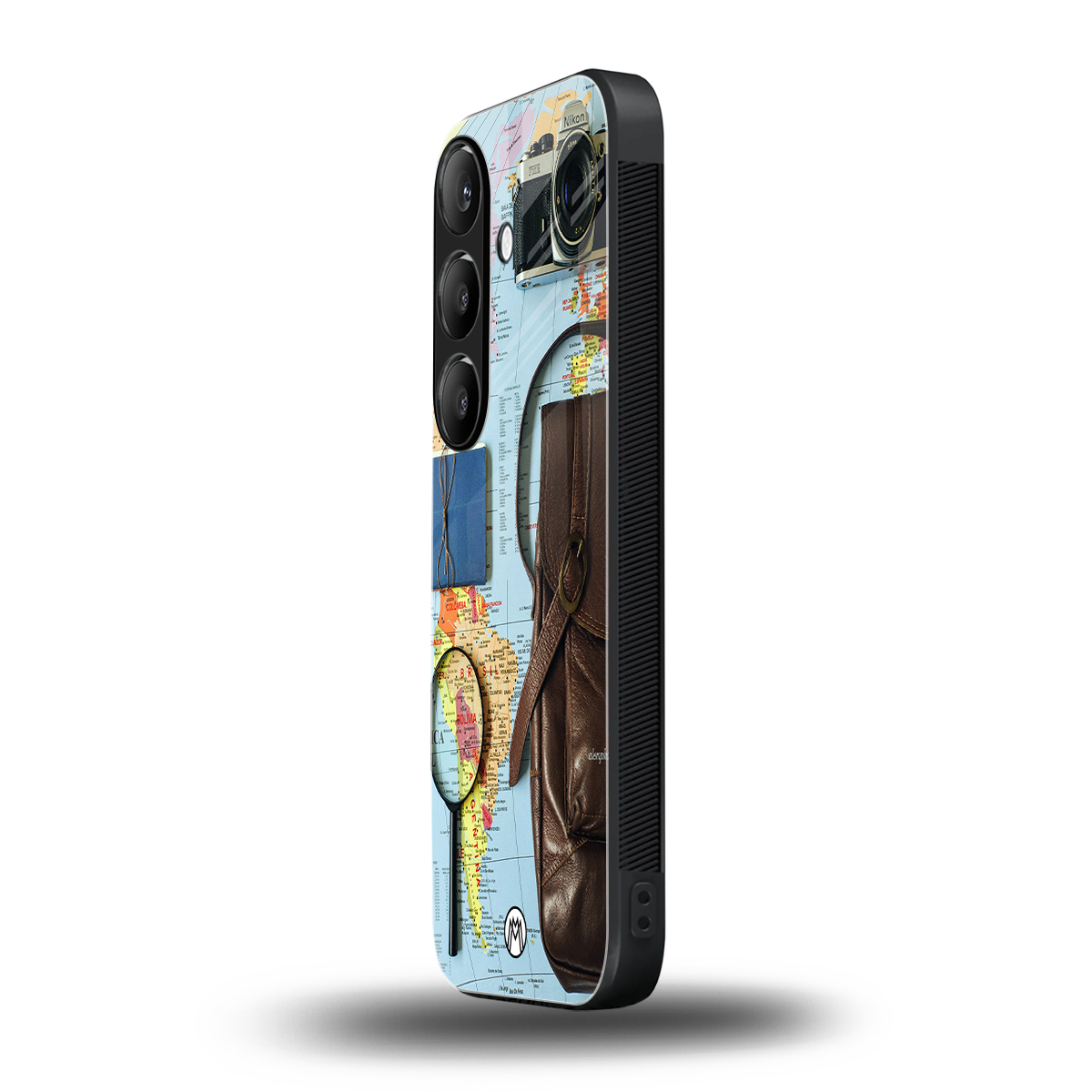wanderlust back phone cover | glass case for samsung galaxy s23 plus