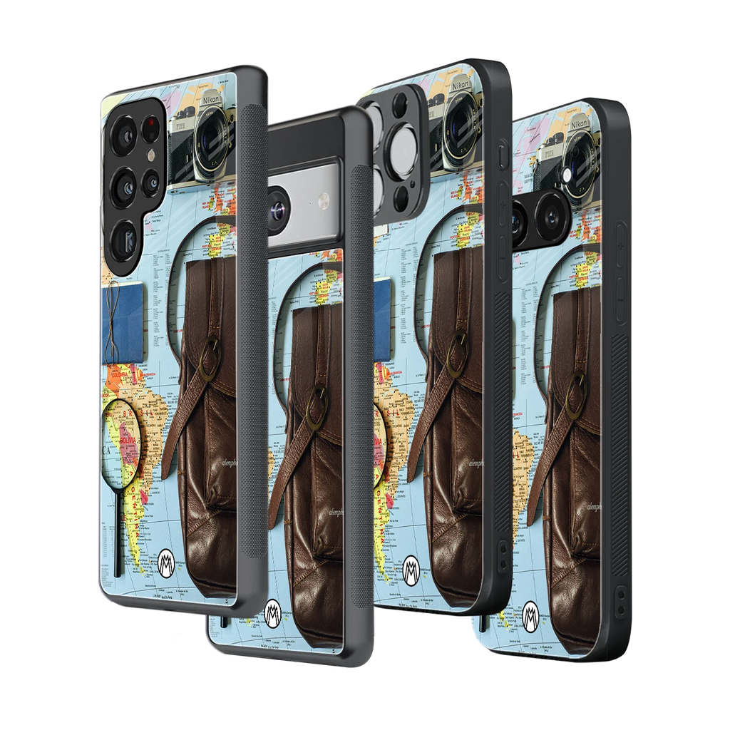Stylish Glass Back Case for All Smartphones – iPhone, Samsung, OnePlus, Pixel, Redmi, Oppo, Vivo, Motorola