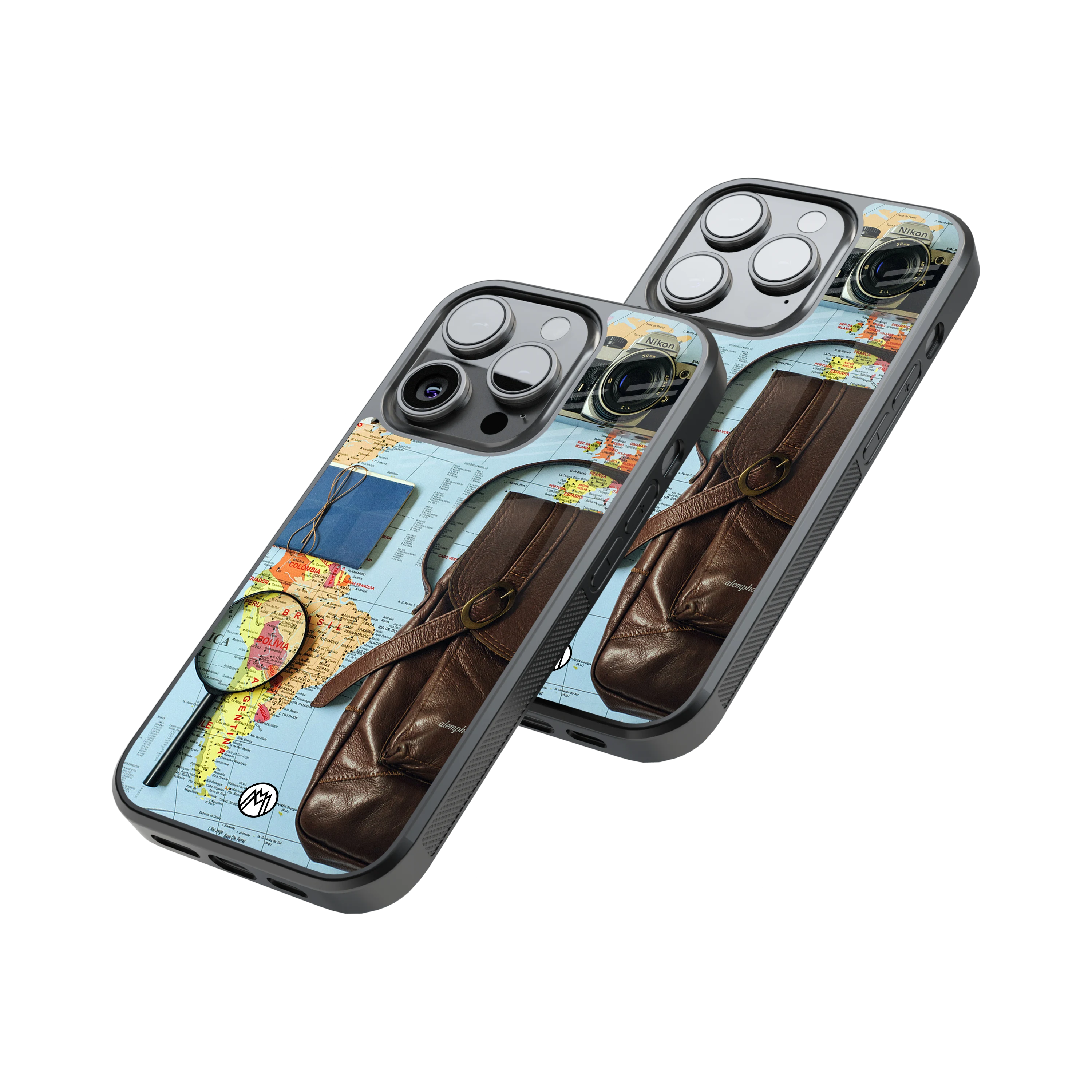 Protective Glass Back Phone Case Compatible with iPhone, Samsung, OnePlus, Pixel & More