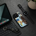 wanderlust back phone cover | glass case for iphone 16