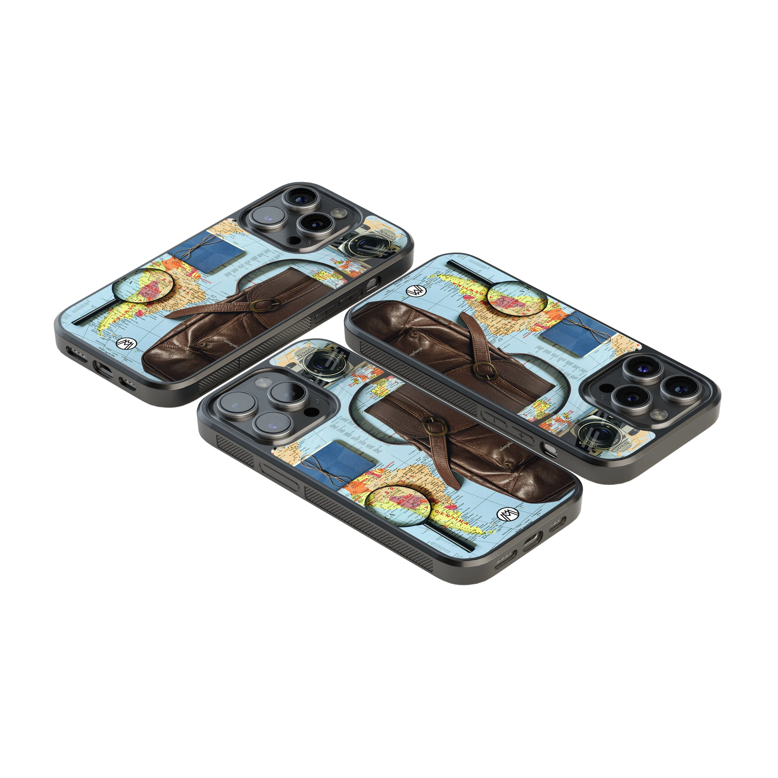 Luxury Glass Back Mobile Cover for iPhone, Samsung Galaxy, OnePlus, Pixel, Redmi & More