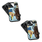 Trendy Glass Back Mobile Case for iPhone, Samsung, Redmi, OnePlus, Google Pixel, Motorola