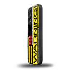 warning back phone cover | glass case for oneplus nord ce 4 lite