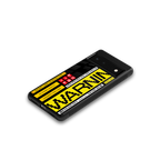 warning back phone cover | glass case for Google Pixel 6A