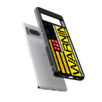 warning back phone cover | glass case for google pixel 7 pro