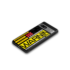 warning back phone cover | glass case for Google Pixel 7