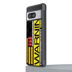 warning back phone cover | glass case for Google Pixel 8