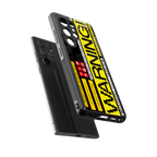 warning back phone cover | glass case for samsung galaxy s25 ultra