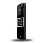 warning sign black edition back phone cover | glass case for oneplus nord ce 3