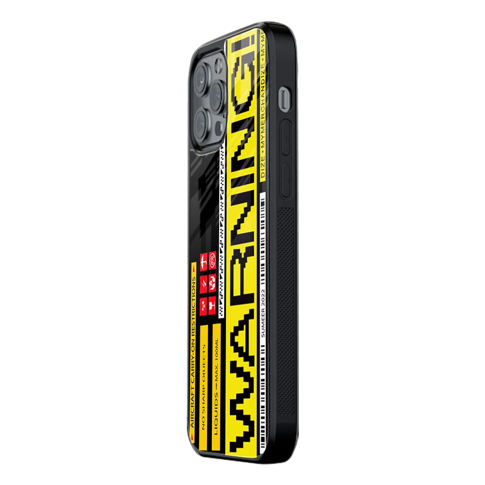 Slim Glass Back Phone Case for Multiple Brands – iPhone, Samsung, Redmi, OnePlus, Oppo, Vivo