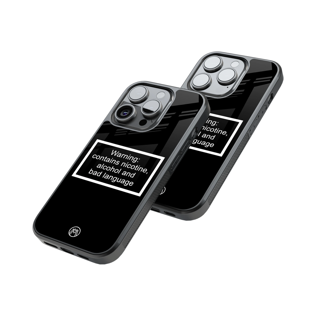 Protective Glass Back Phone Case Compatible with iPhone, Samsung, OnePlus, Pixel & More
