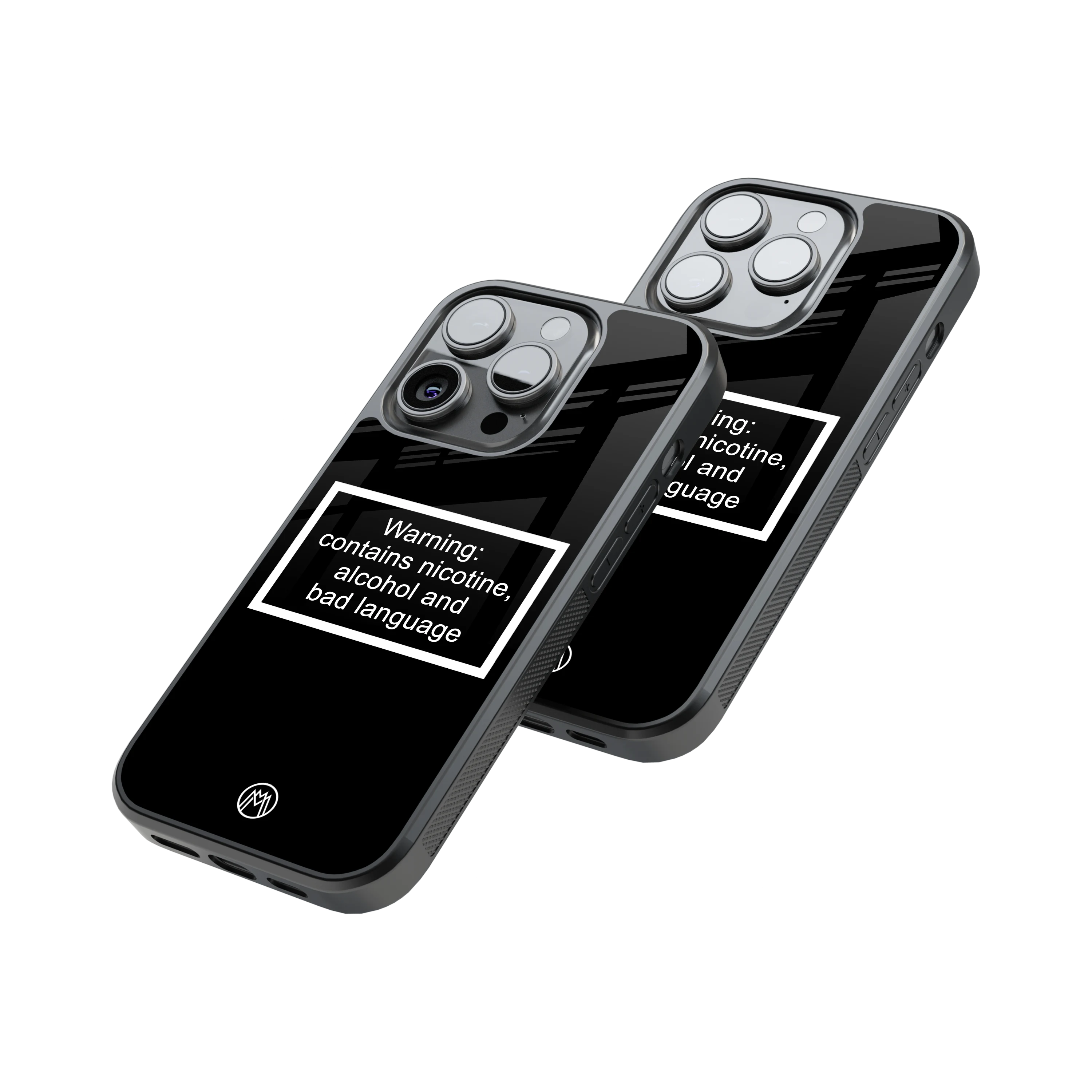 Protective Glass Back Phone Case Compatible with iPhone, Samsung, OnePlus, Pixel & More