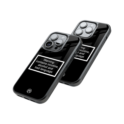 Protective Glass Back Phone Case Compatible with iPhone, Samsung, OnePlus, Pixel & More