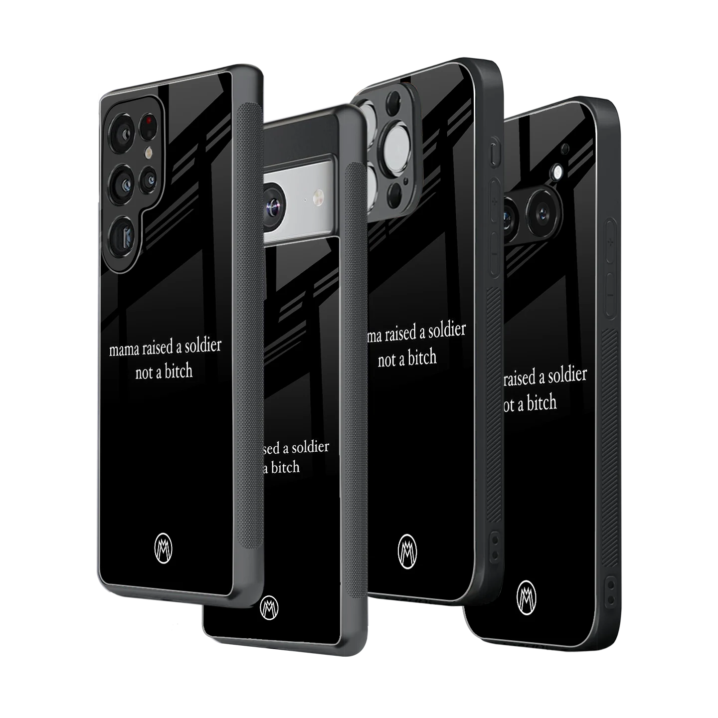 Stylish Glass Back Case for All Smartphones iPhone, Samsung, OnePlus, Pixel, Redmi, Oppo, Vivo, Motorola