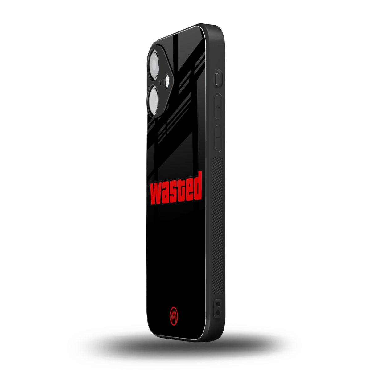wasted back phone cover | glass case for iphone 16