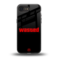 wasted back phone cover | glass case for iphone 16e