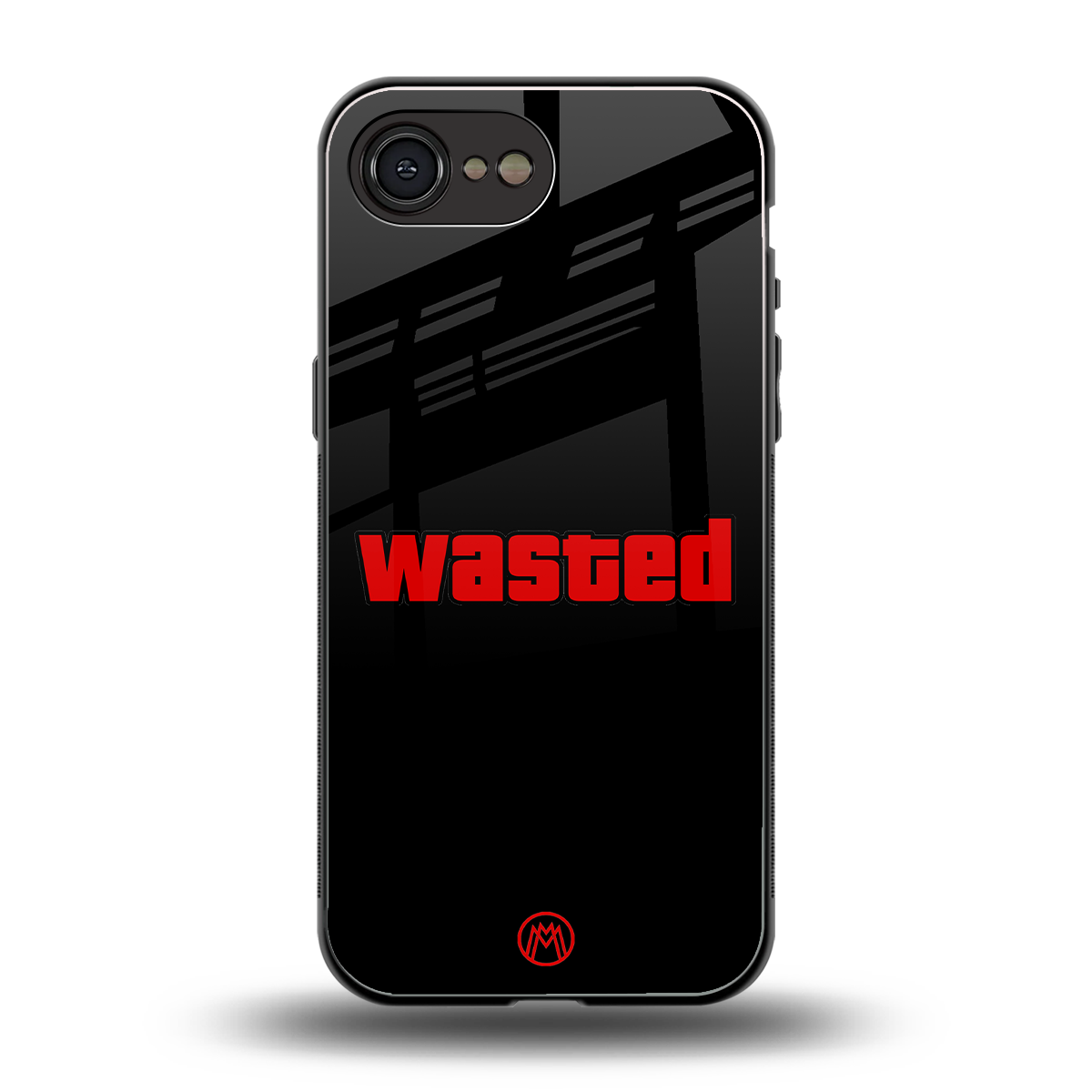 wasted back phone cover | glass case for iphone 16e