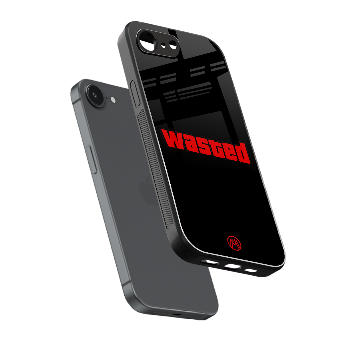 wasted back phone cover | glass case for iphone 16e