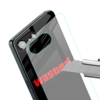 wasted back phone cover | glass case for iphone 16e