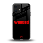 wasted back phone cover | glass case for nothing phone 1