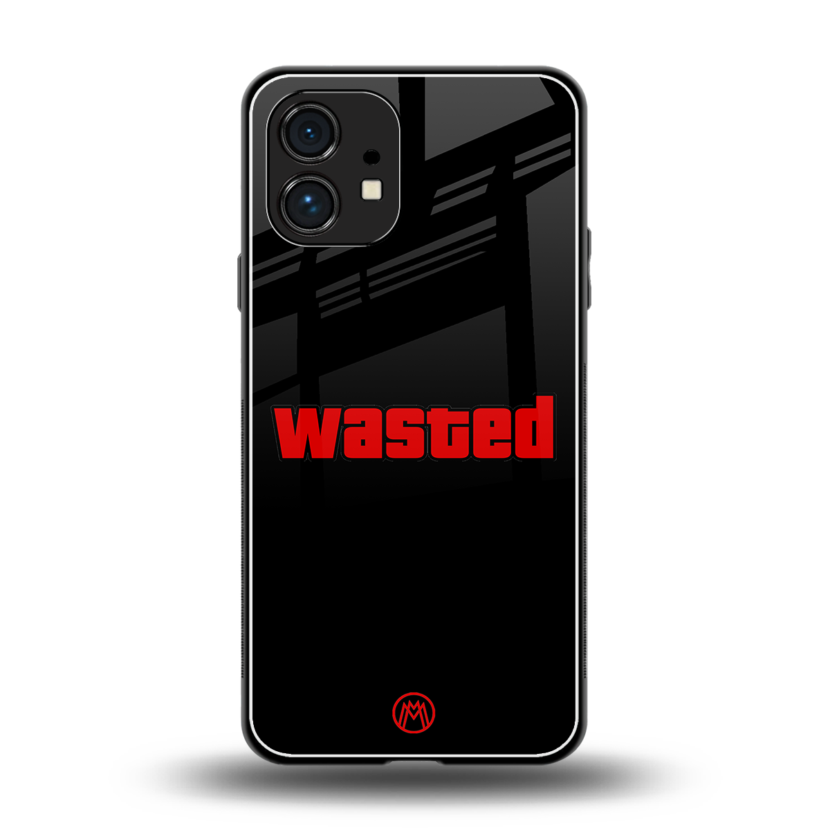 wasted back phone cover | glass case for nothing phone 1