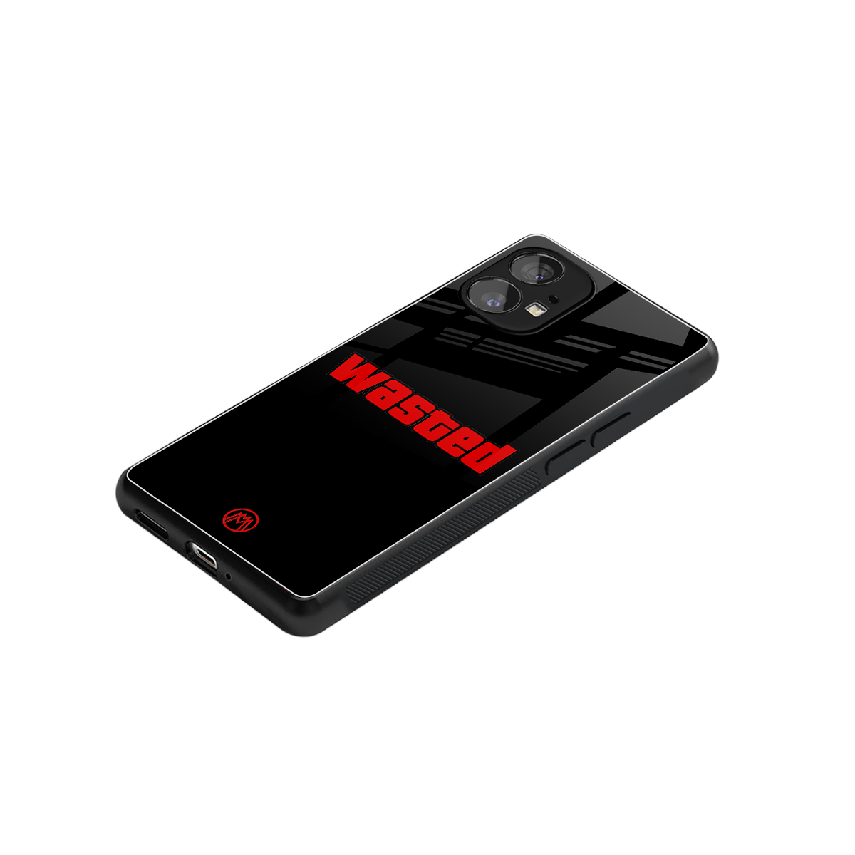 wasted back phone cover | glass case for nothing phone 1
