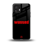 wasted back phone cover | glass case for nothing phone 2
