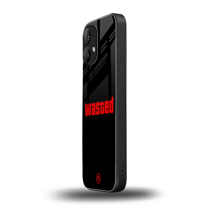 wasted back phone cover | glass case for nothing phone 2