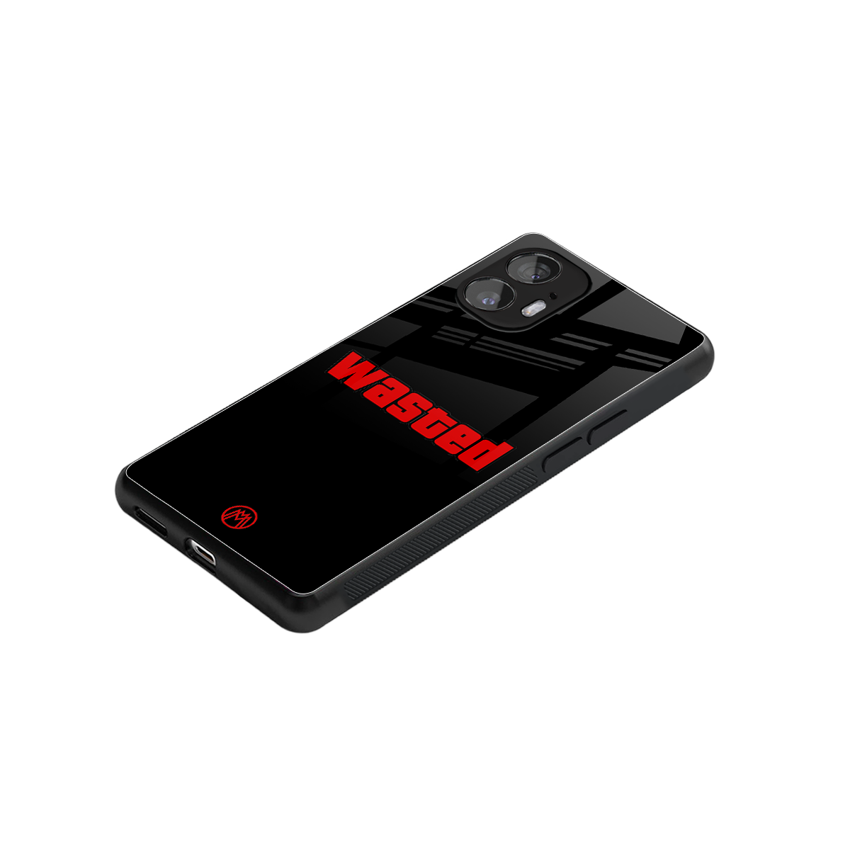 wasted back phone cover | glass case for nothing phone 2