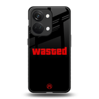 wasted back phone cover | glass case for oneplus nord 3
