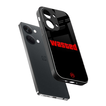 wasted back phone cover | glass case for oneplus nord 3