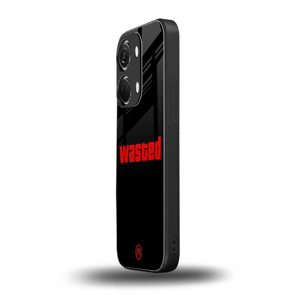 wasted back phone cover | glass case for oneplus nord 3