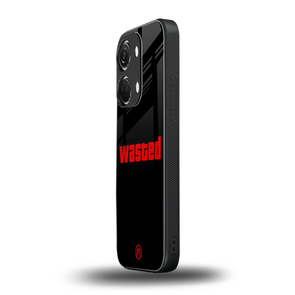 wasted back phone cover | glass case for oneplus nord 3