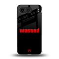wasted back phone cover | glass case for oneplus nord 4