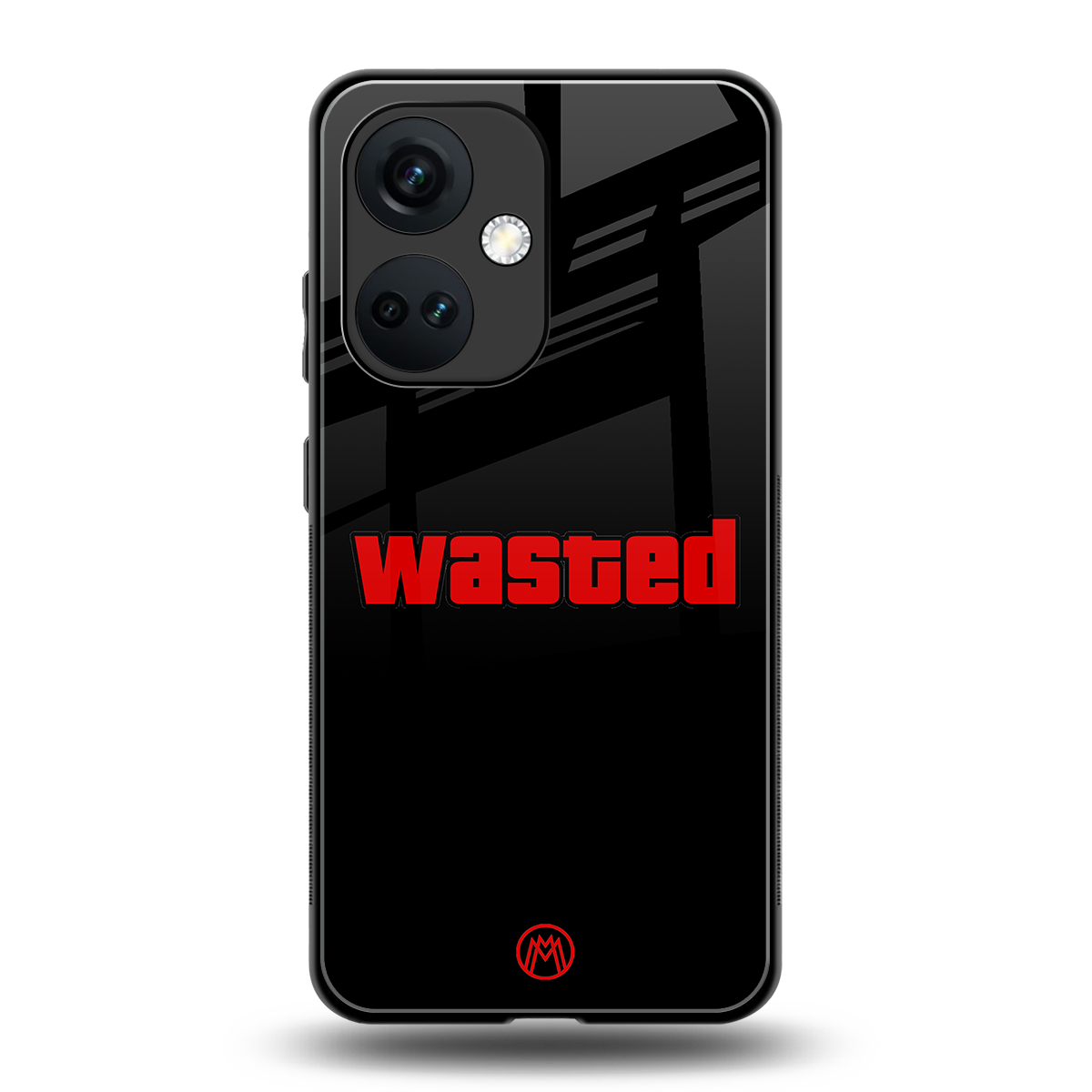 wasted back phone cover | glass case for oneplus nord ce 3